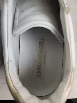 Bambas Bosanova Blancas y Doradas