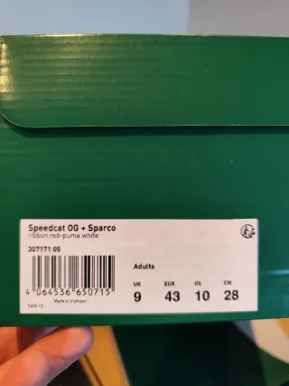 Puma Speedcat Sparco