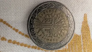 Moneda 2€ Francia 2000 Árbol de la Vida