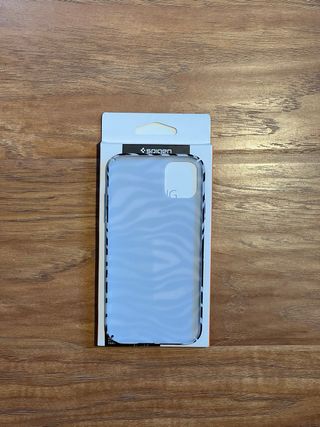Custodia iPhone 11 zebra bianco e nero resistente