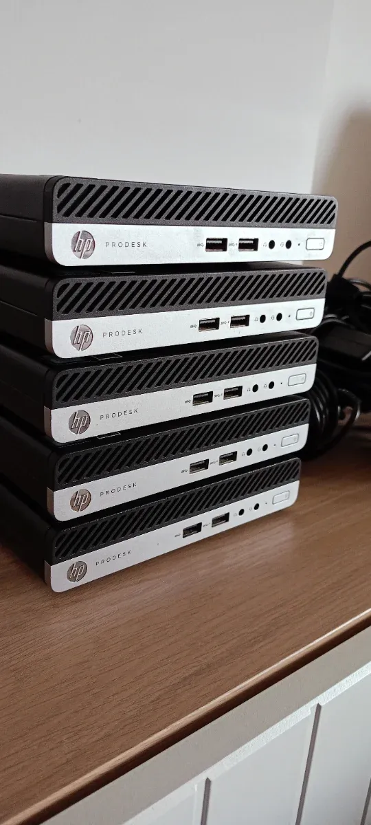 5 Ordenadores HP ProDesk 400 G4 Mini PC afbeelding 2
