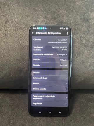 Realme 14 Pro+ 5G Caja y Teléfono+ dos carcasas