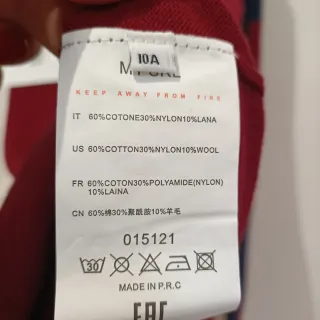Maglione bambino Gianfranco Ferrè righe tg.10