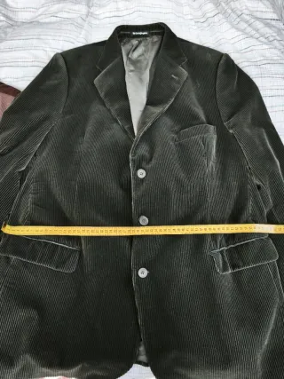 2 chaquetas pana caballero marron y verde