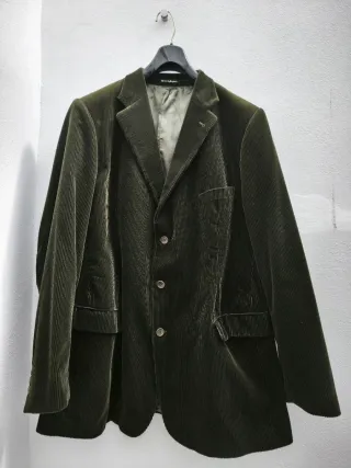 2 chaquetas pana caballero marron y verde