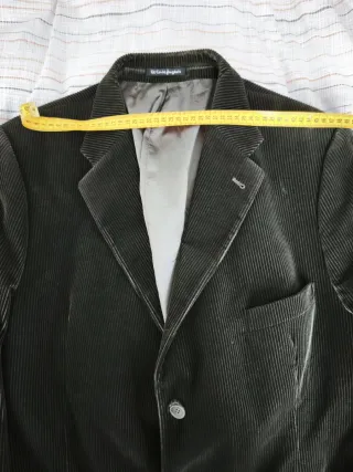 2 chaquetas pana caballero marron y verde