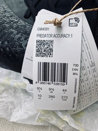 Adidas Predator Accuracy 1 SG Elite Negra