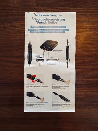 Máquina Tatuaje CkeyiN ATK 200K. Negra