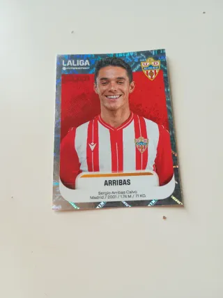 Cromo Sergio Arribas Calvo La Liga Panini