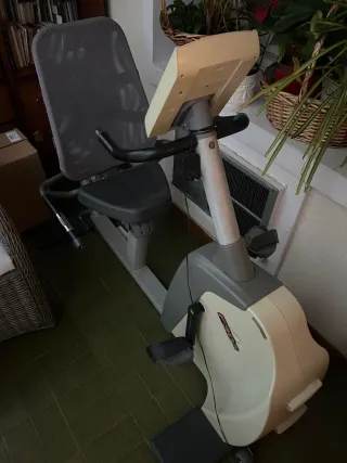 Bicicleta Estática Tunturi con respaldo reclinable