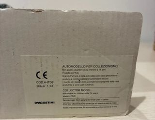 Modellino Fiat Nuova 500 1957