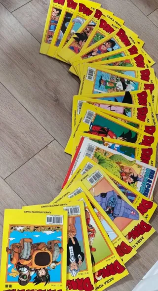 22'Comics dragón ball serie amarilla