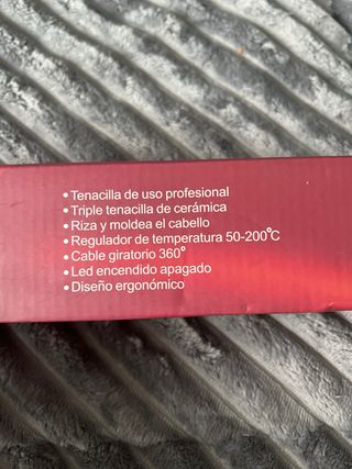 Tenacillas 3wave Ondas