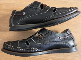 Sandalia Fluchos Tornado Negro Caballero 9882 T42