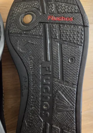 Sandalia Fluchos Tornado Negro Caballero 9882 T42