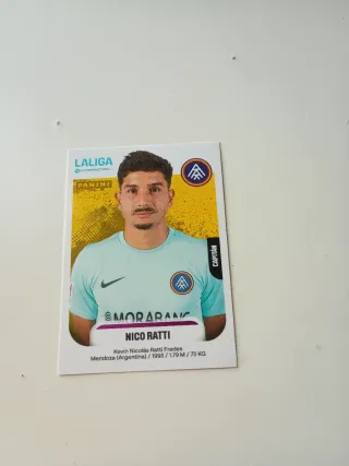 Cromo Nico Ratti LaLiga Panini