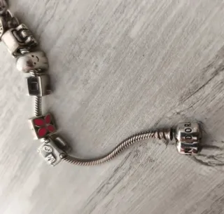 Pulsera Pandora Plata con Charms
