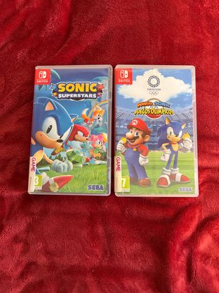 Pack 2 Juegos Nintendo Switch: Sonic
