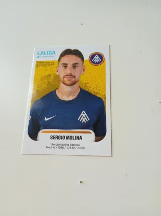 Cromo Panini LaLiga Sergio Molina