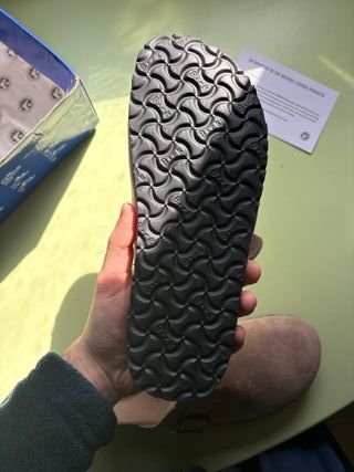 Zuecos Birkenstock Beige Nuevos