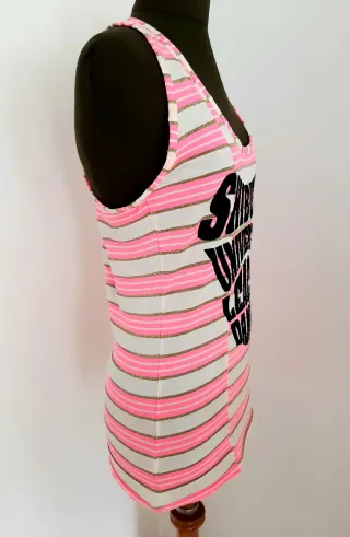 Camiseta Larga Serigrafia Delantera