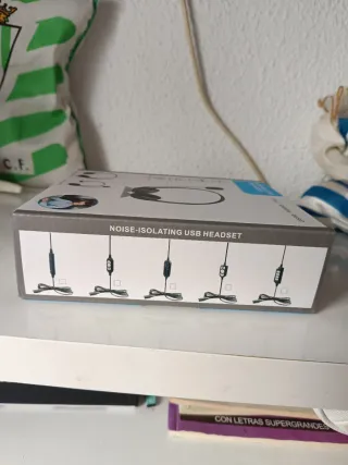 Auriculares USB Noise-Isolating