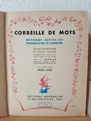 Corbeille de Mots (1949)