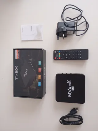 MXQ PRO 5G 4K Android TV Box