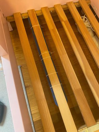 Cama extensible Busunge rosa 80x200