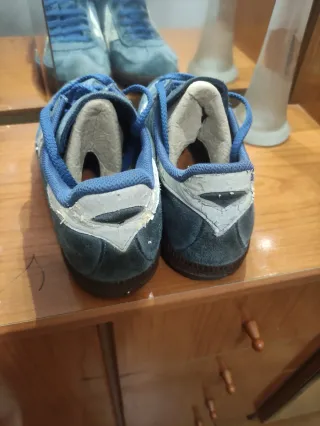 Zapatillas Munich Azules y Blancas