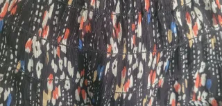 Blusa Tintoretto gasa estampada Talla L