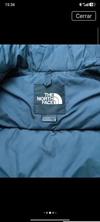 Chaqueta The North Face Roja y Negra