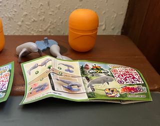 3 FIGURAS KINDER NATOONS CON HUEVO Y BPZ