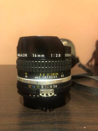 Obiettivo Nikon 16mm 1:2.8 Fisheye