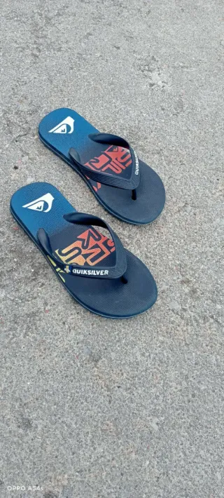 Chanclas Quiksilver Azul Multicolor