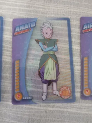 5 Cromos Dragon Ball Super Dioses/Ángeles