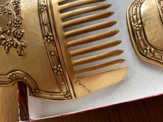 Aderezo y joyas fallera completo artesanal 80s