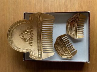 Aderezo y joyas fallera completo artesanal 80s