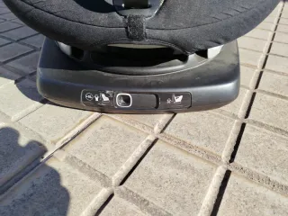 Silla giratoria coche Isofix Negra Buen estado