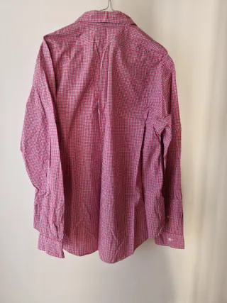 Camisa Polo Ralph Lauren cuadros rosa