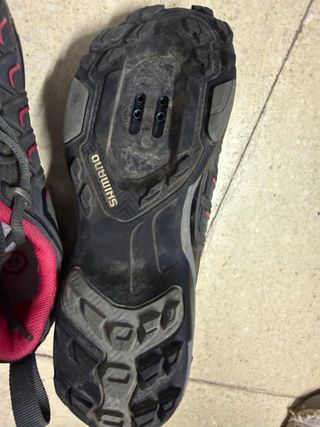 Zapatillas Ciclismo Shimano T 38 Seminuevas/mujer