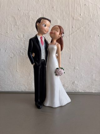 Figuras de novios para tarta