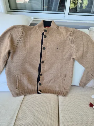 Chaqueta lana Hombre. Carolina Herrera Marrón XL