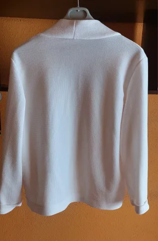 Chaqueta blanca mujer