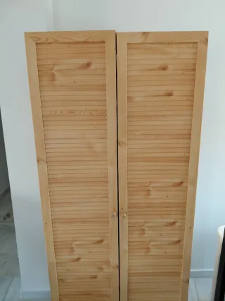 Armario 2 puertas melamina 181x80x53