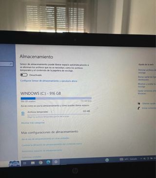 Ordenador Portátil HP Negro