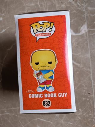 Funko Pop The Simpsons Comic Book Guy
