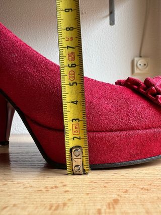 Zapatos de tacón CUPLE burdeos talla 38