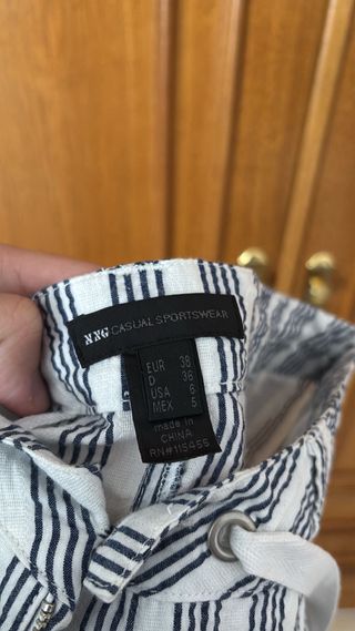 Minifalda Mango Rayas