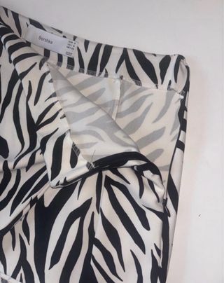 Falda Bershka cebra